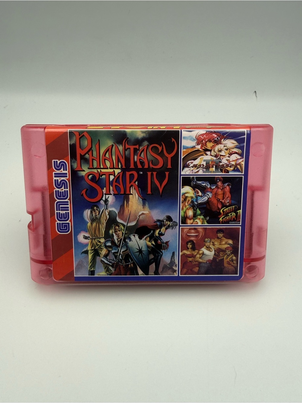 218 In 1 Classic Games For Sega Genesis USA Version